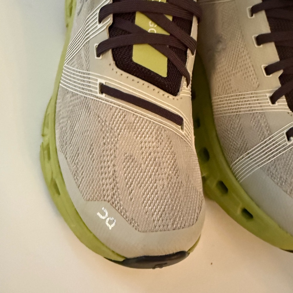 On Running cloudsurfer  2 road women Sneakers in Beige and Lime - Picture 4 of 12